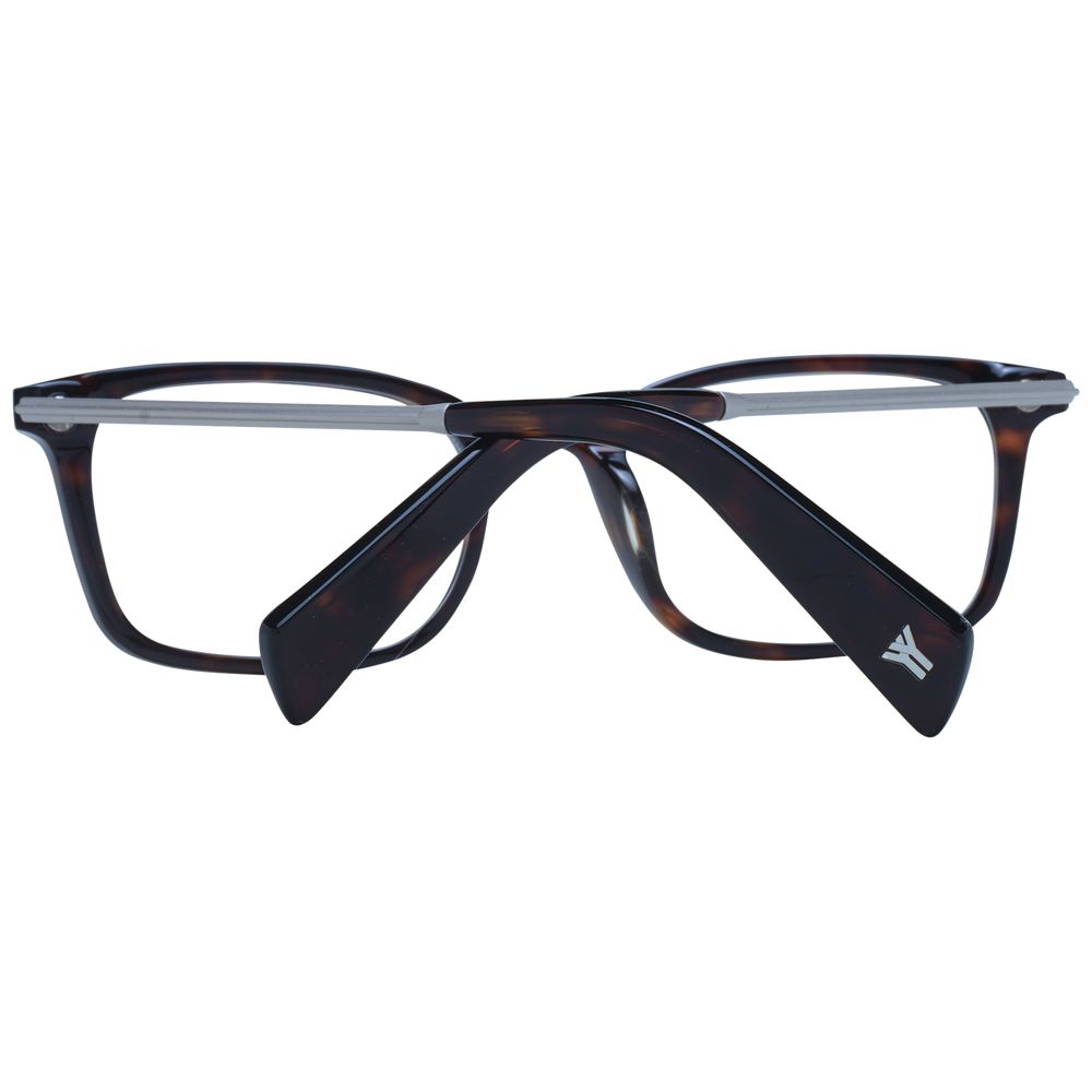 Brown Unisex Glasses Frame Yohji Yamamoto