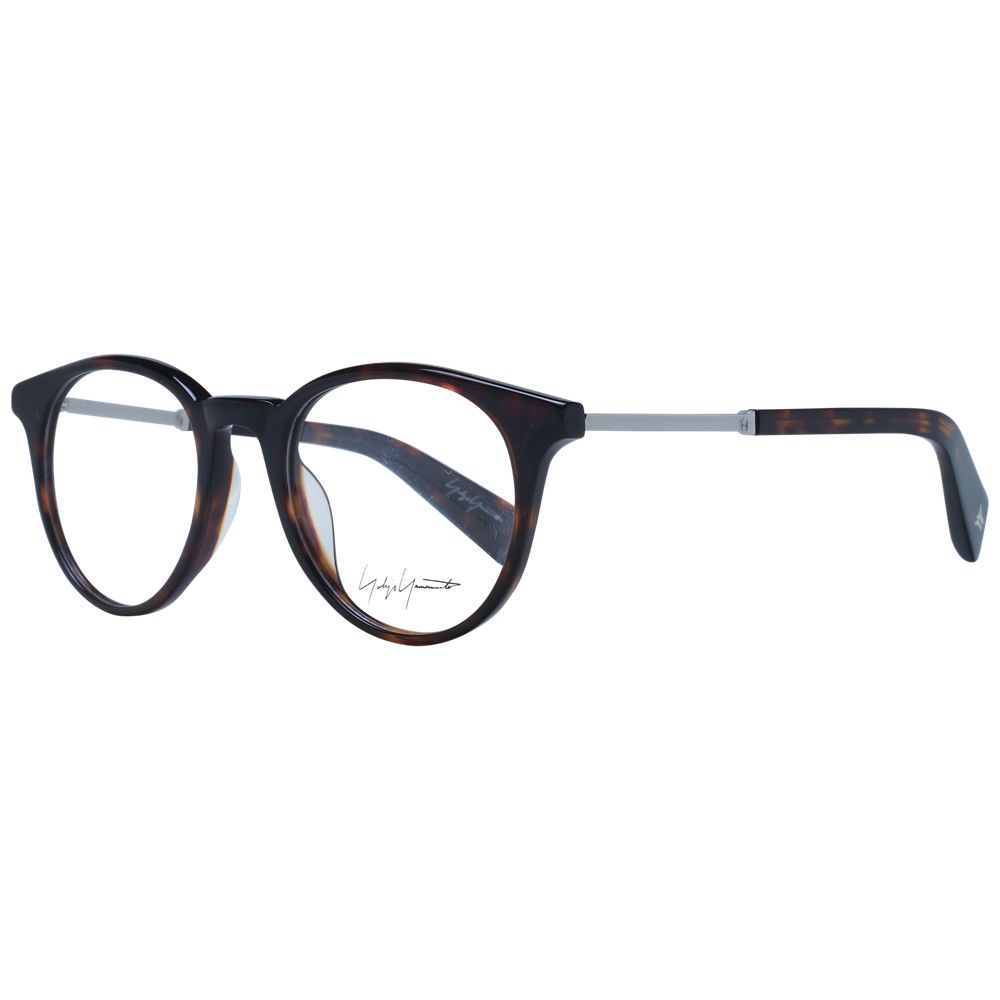 Brown Unisex Glasses Frame Yohji Yamamoto