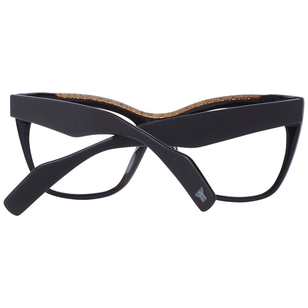 Brown Unisex Glasses Frame Yohji Yamamoto