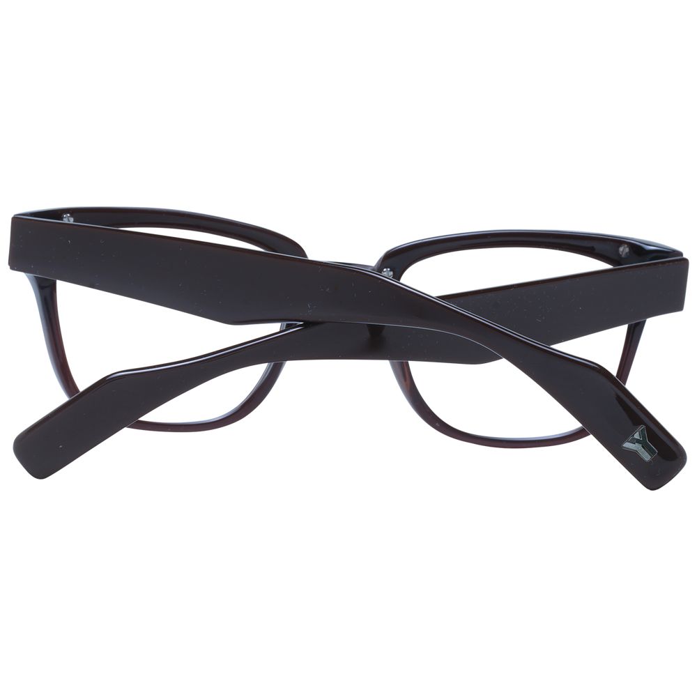 Brown Unisex Glasses Frame Yohji Yamamoto