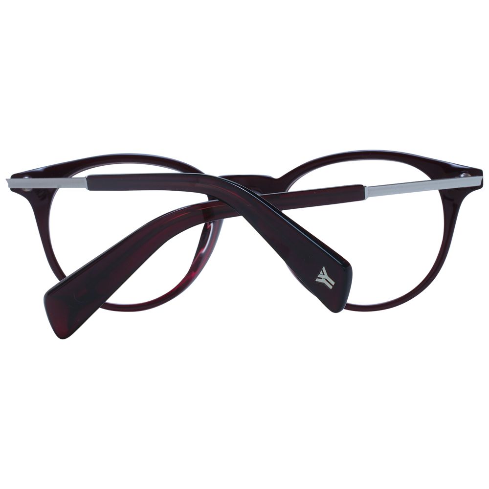 Red Unisex Glasses Frame Yohji Yamamoto