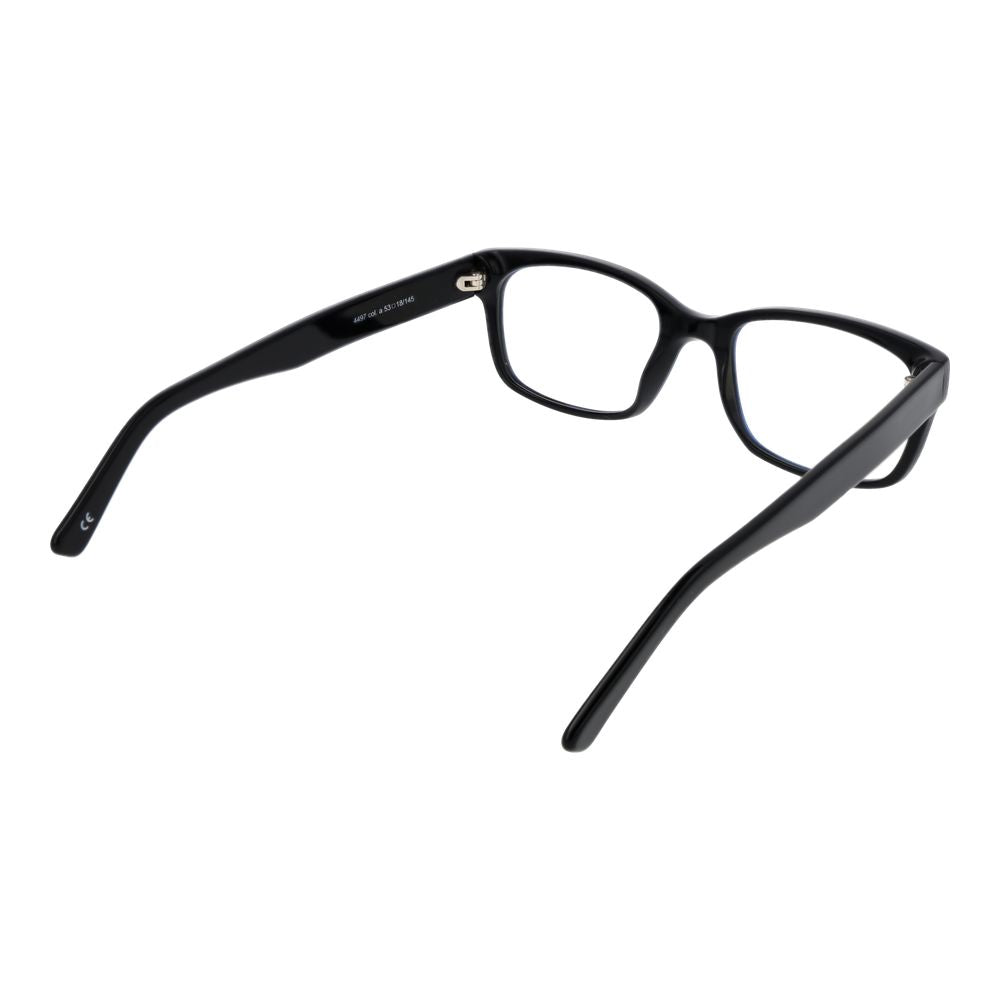 Black Unisex Glasses Frame Andy Wolf