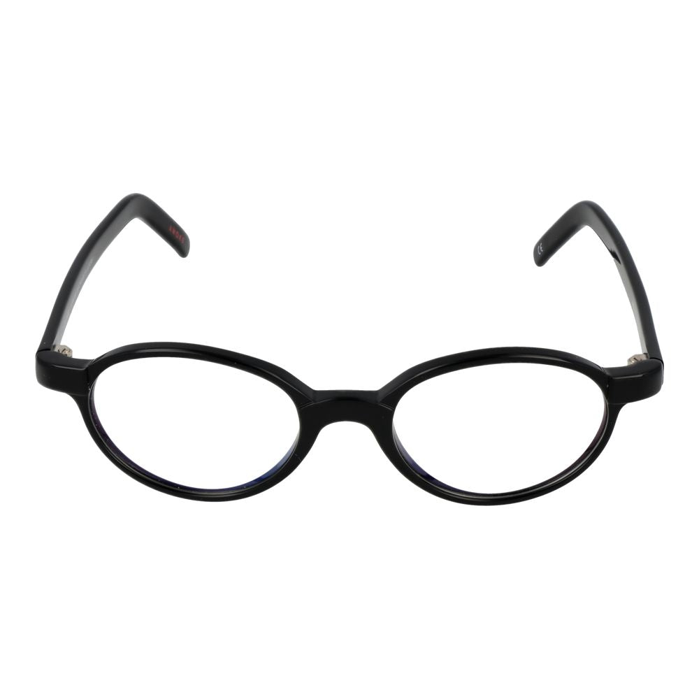 Black Unisex Glasses Frame Andy Wolf
