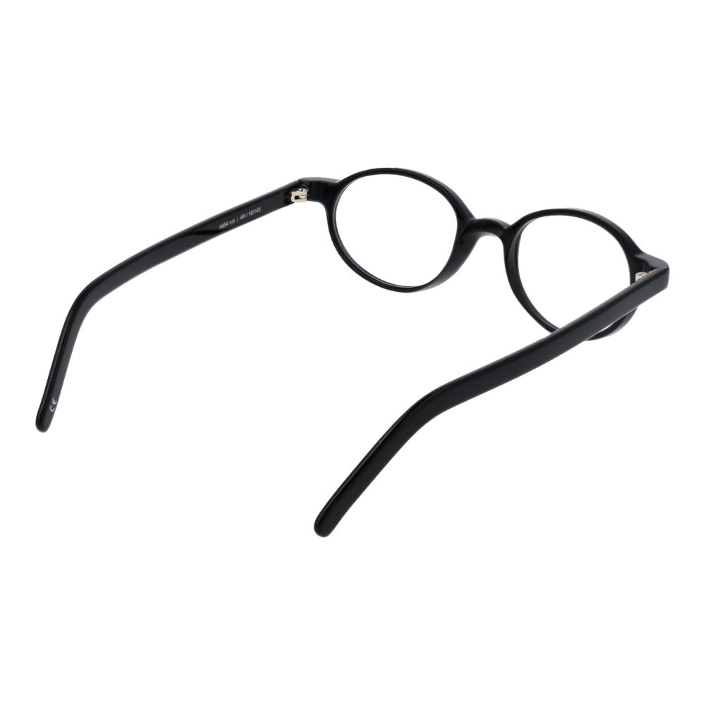 Black Unisex Glasses Frame Andy Wolf