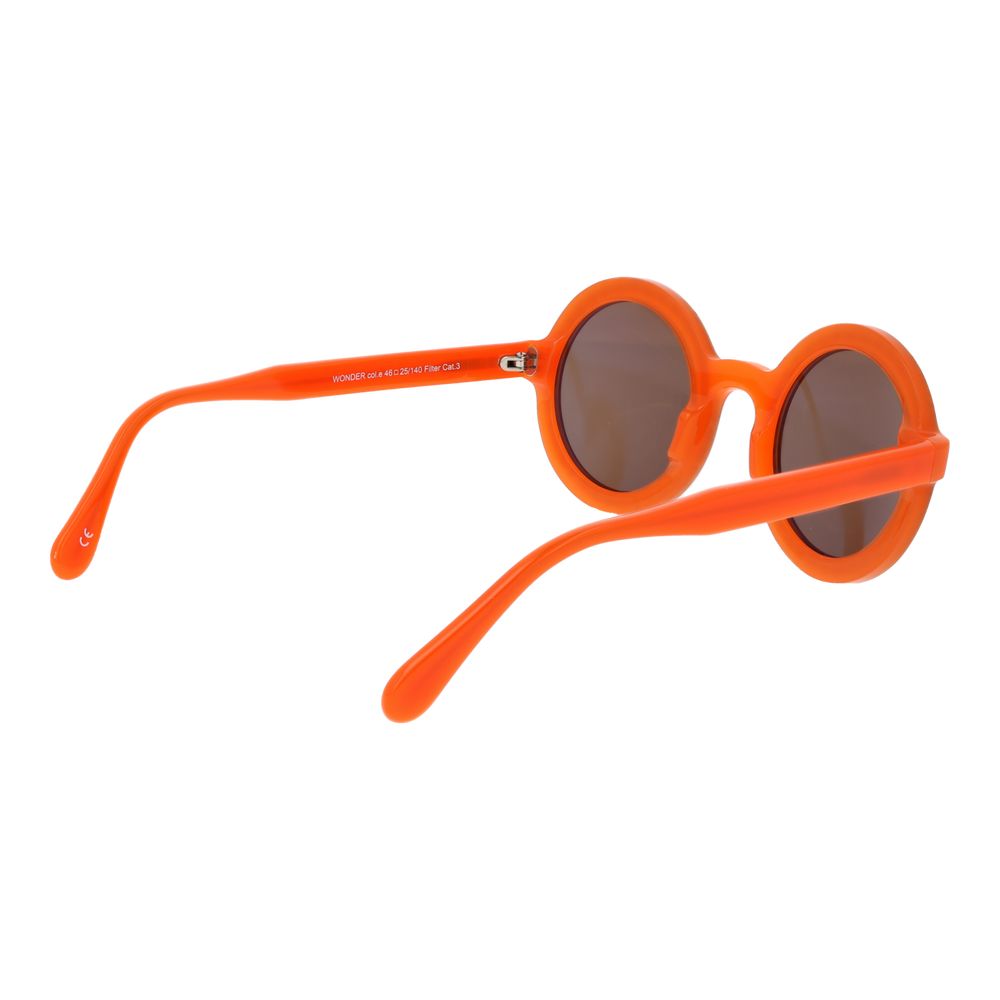 Orange Unisex Sunglass Andy Wolf