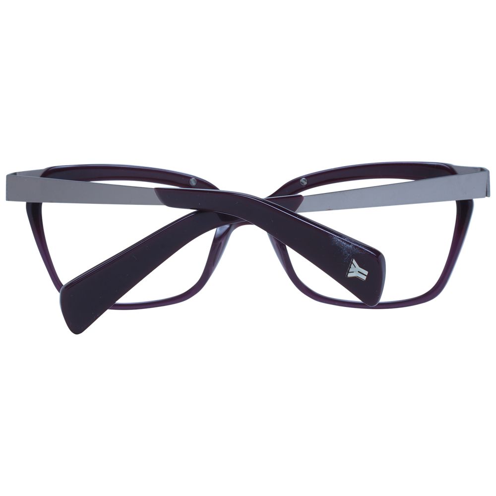 Purple Unisex Glasses Frame Yohji Yamamoto