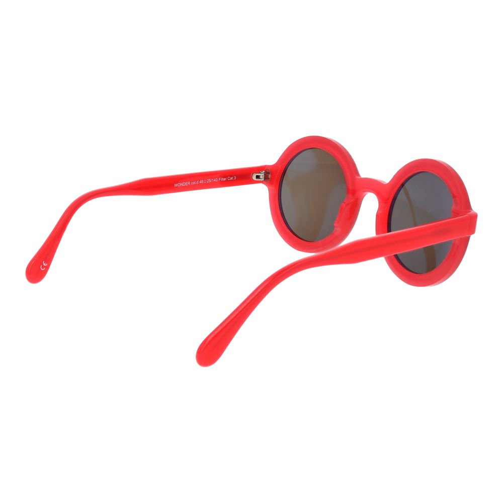 Red Unisex Sunglass Andy Wolf