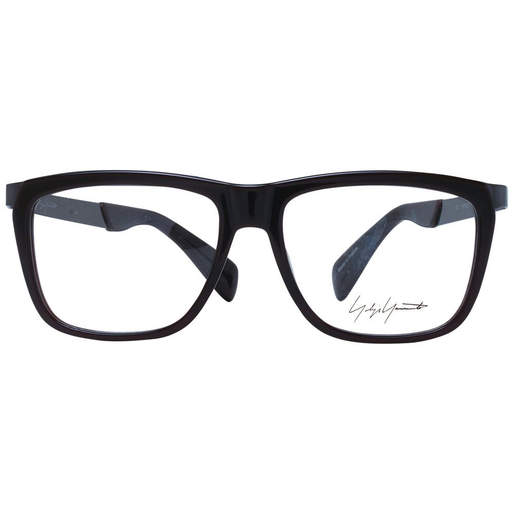 Brown Unisex Glasses Frame Yohji Yamamoto