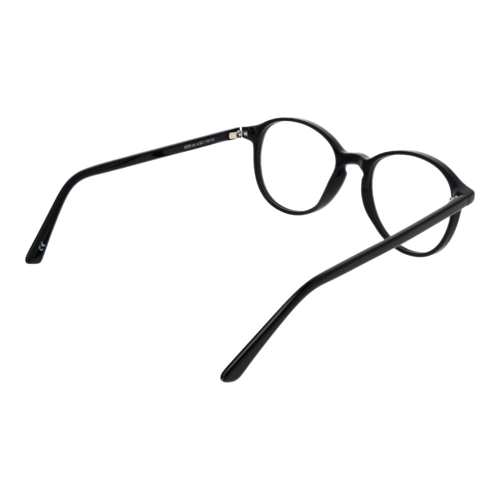 Black Unisex Glasses Frame Andy Wolf