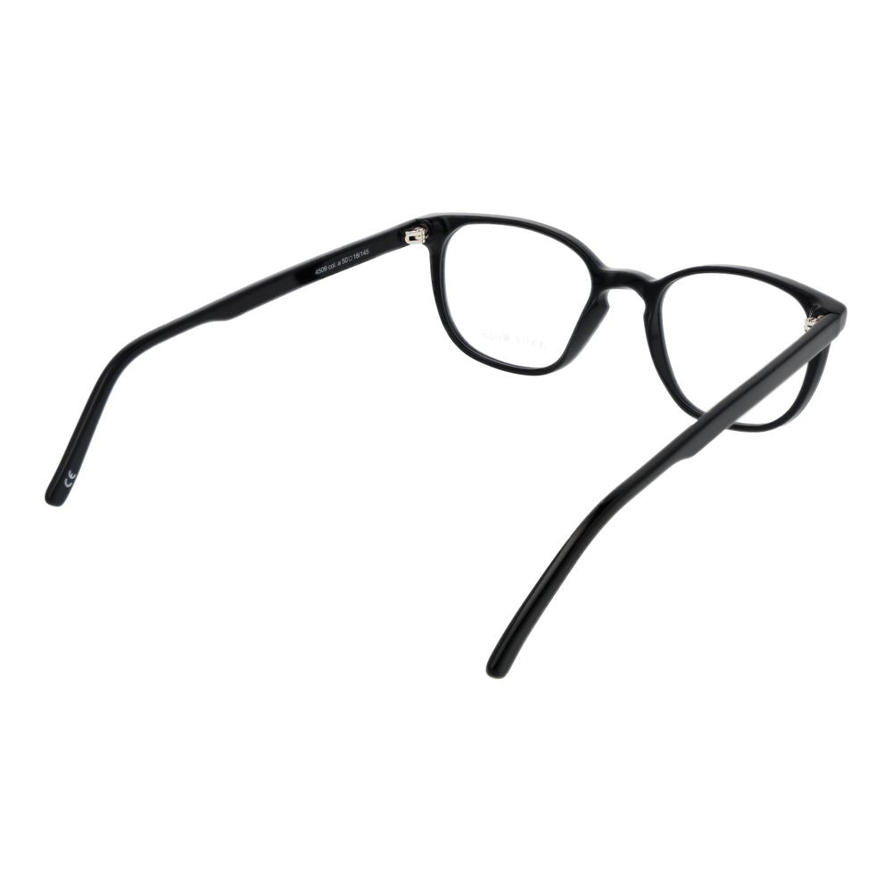 Black Unisex Glasses Frame Andy Wolf