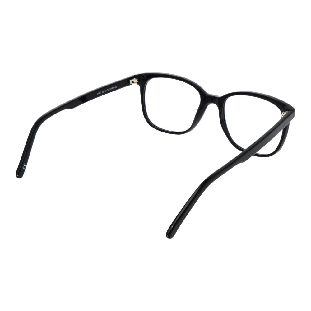 Black Unisex Glasses Frame Andy Wolf