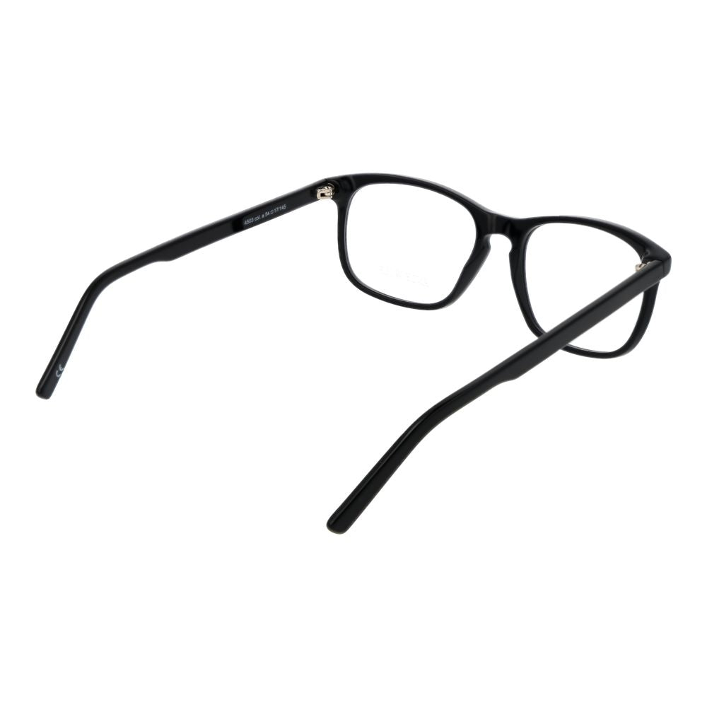 Black Unisex Glasses Frame Andy Wolf