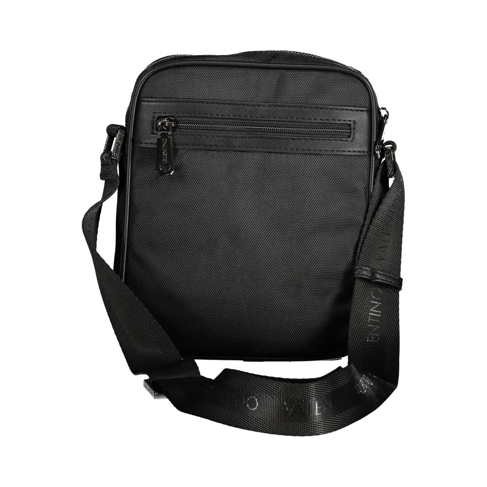 Black Polyester Shoulder Bag Mario Valentino