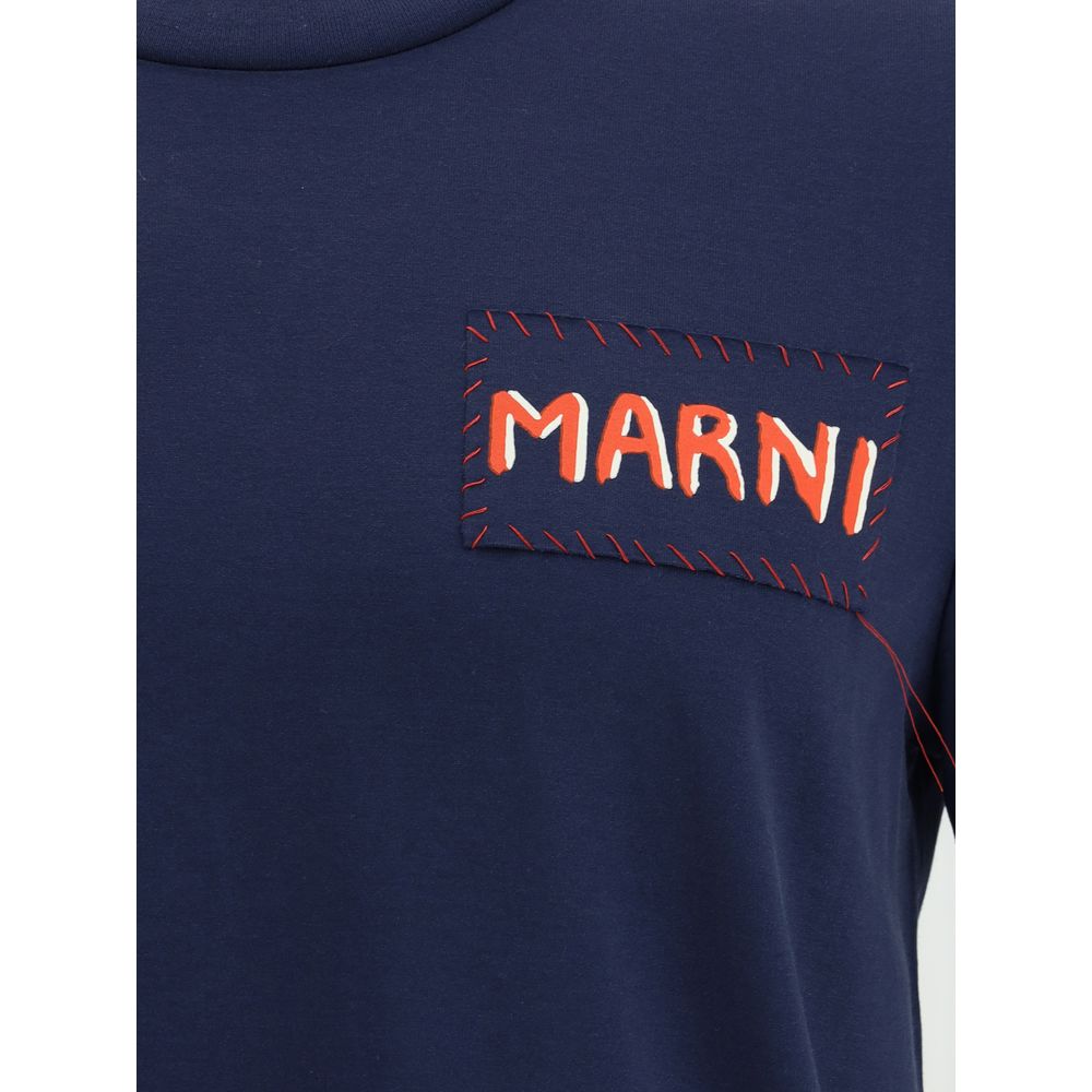 T-Shirt with patch Marni