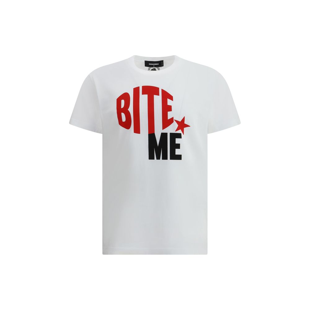T-shirt whit maxi print Dsquared²