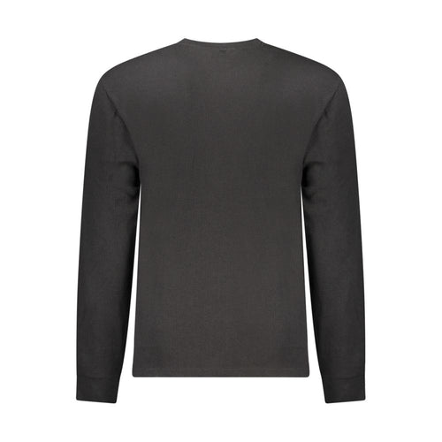 Black Cotton Men Sweater Calvin Klein