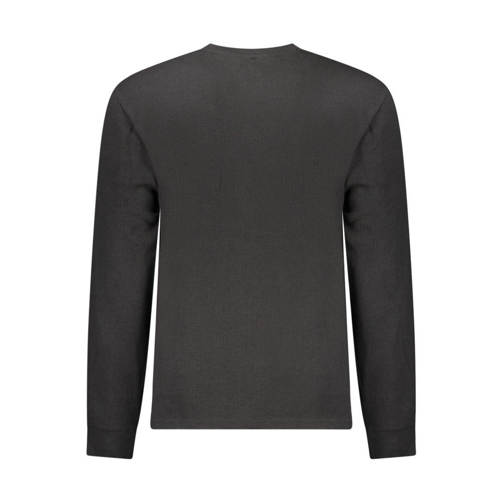 Black Cotton Men Sweater Calvin Klein