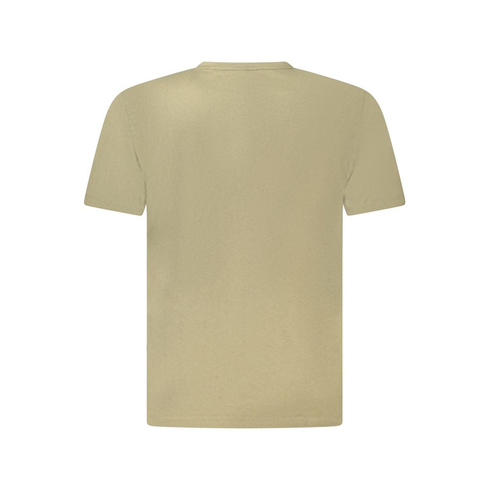 Green Cotton Men T-Shirt Hugo Boss