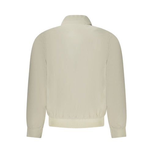 Beige Nylon Men Jacket K-WAY