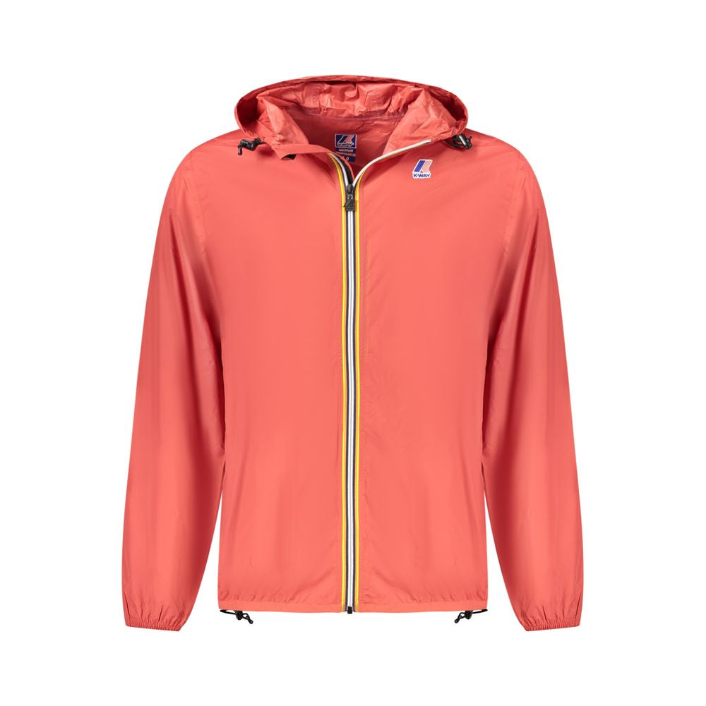 Red Polyamide Men Jacket K-WAY