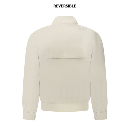 Beige Nylon Men Jacket K-WAY