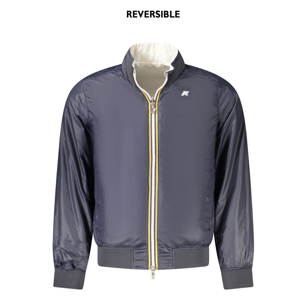 Beige Nylon Men Jacket K-WAY