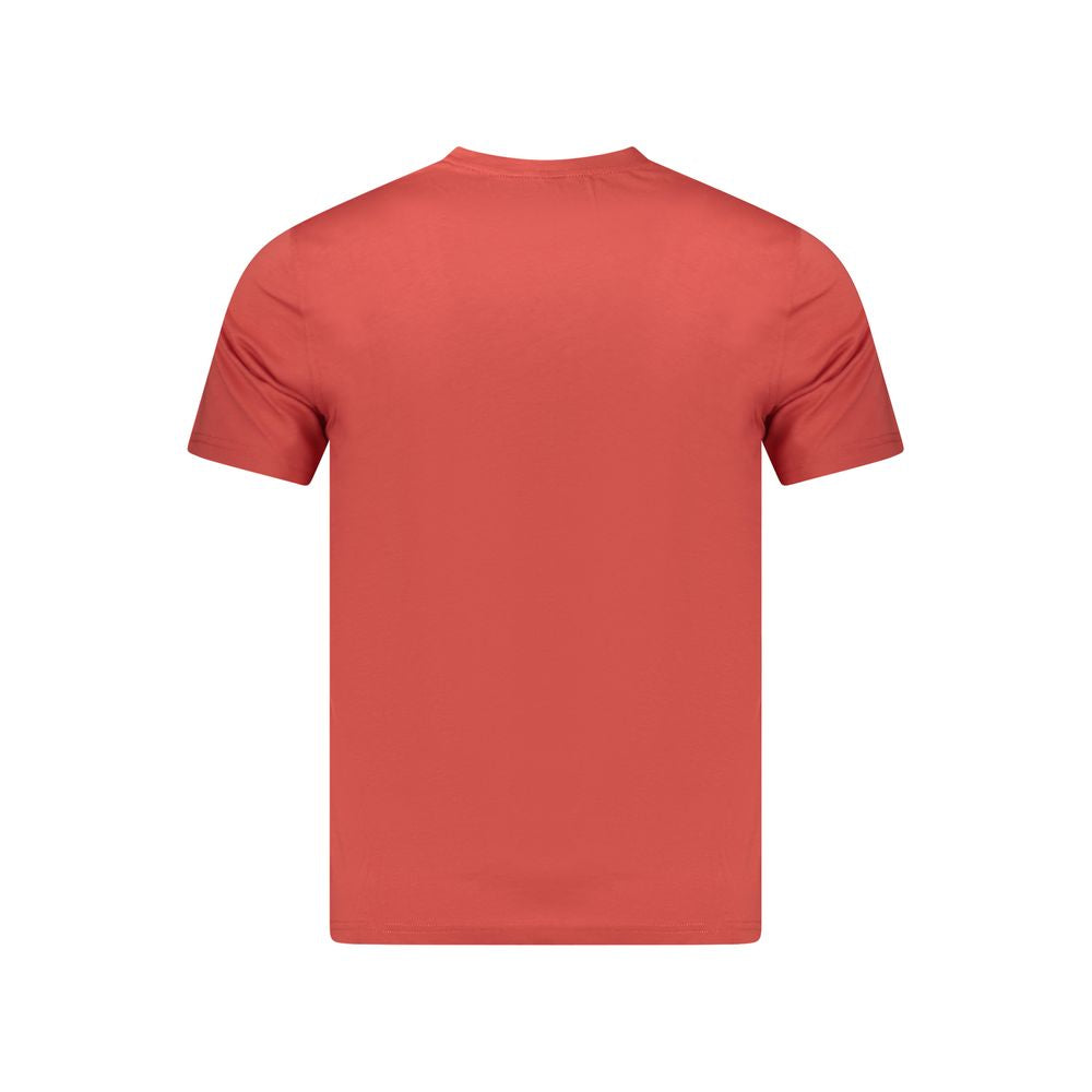 Red Cotton Men T-Shirt K-WAY
