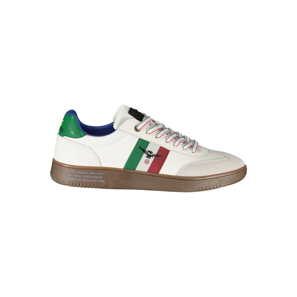 White Leather Men Sneaker Esercito 1659