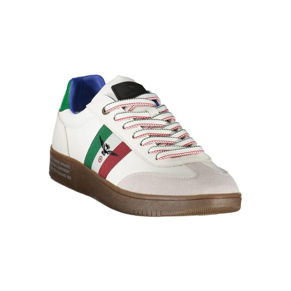 White Leather Men Sneaker Esercito 1659