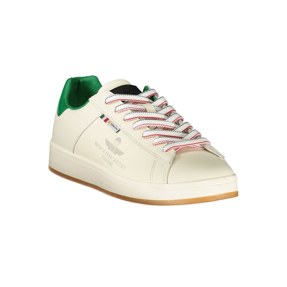 White Leather Men Sneaker Esercito 1659