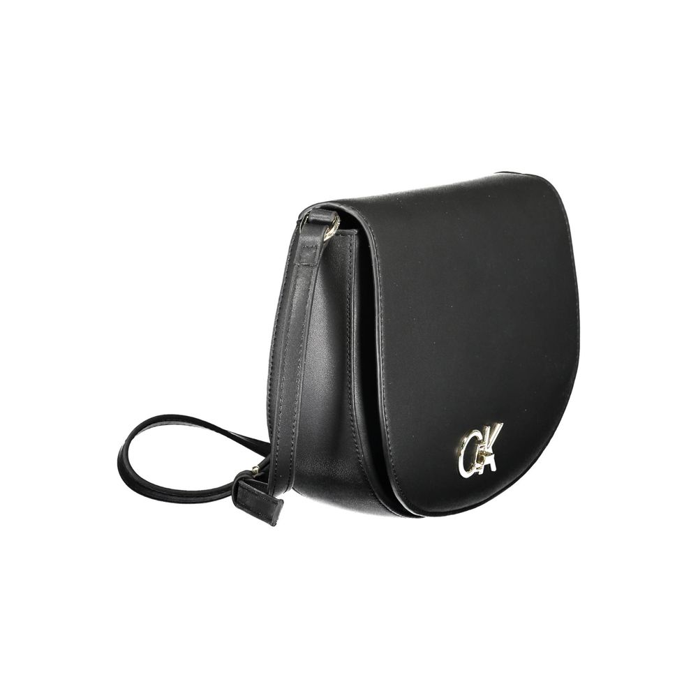 Black Polyester Handbag Calvin Klein