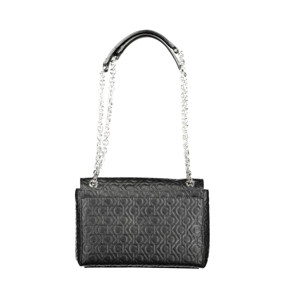 Black Polyester Handbag Calvin Klein