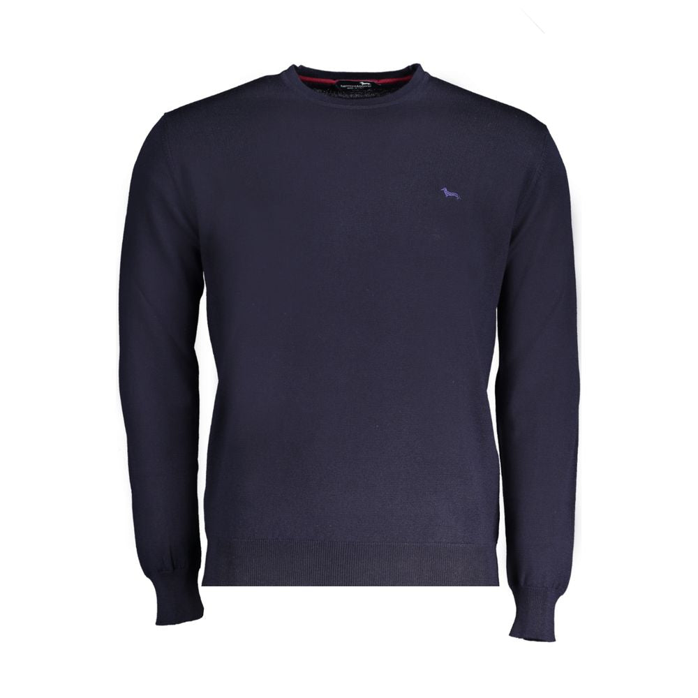 Blue Wool Sweater Harmont & Blaine