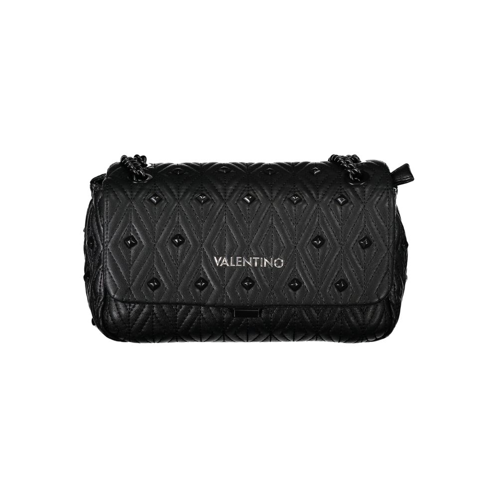 Black Polyester Handbag Mario Valentino