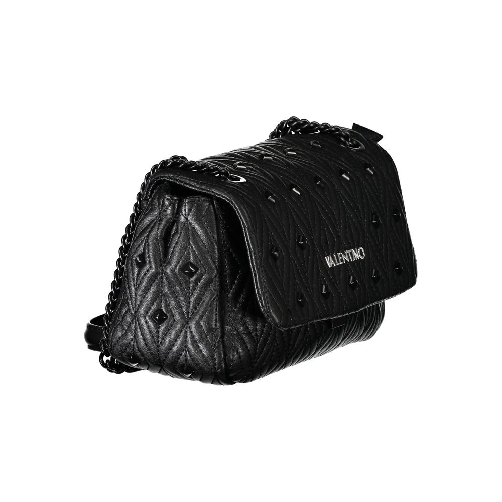 Black Polyester Handbag Mario Valentino