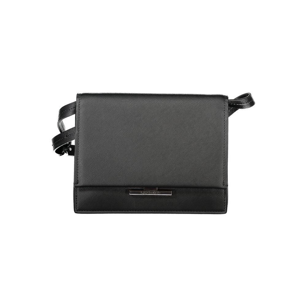 Black Polyethylene Handbag Calvin Klein