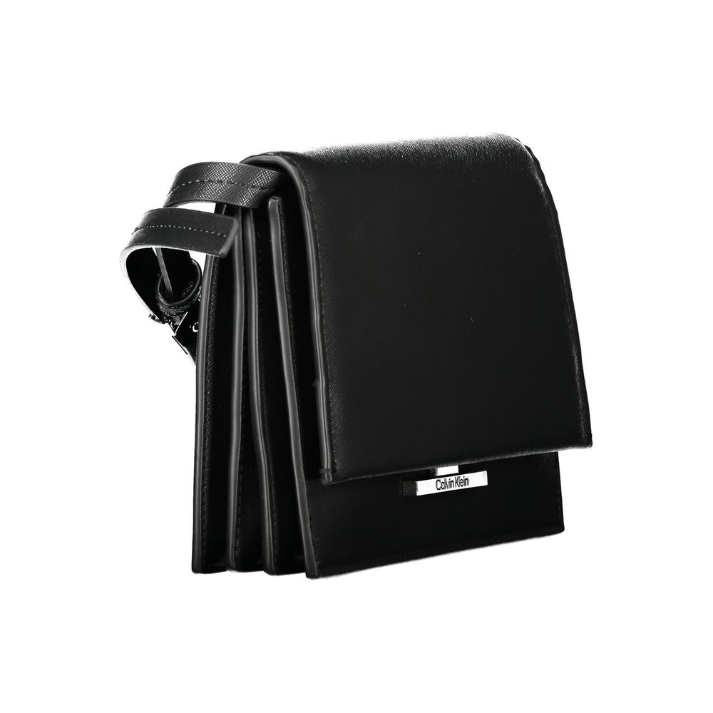 Black Polyethylene Handbag Calvin Klein