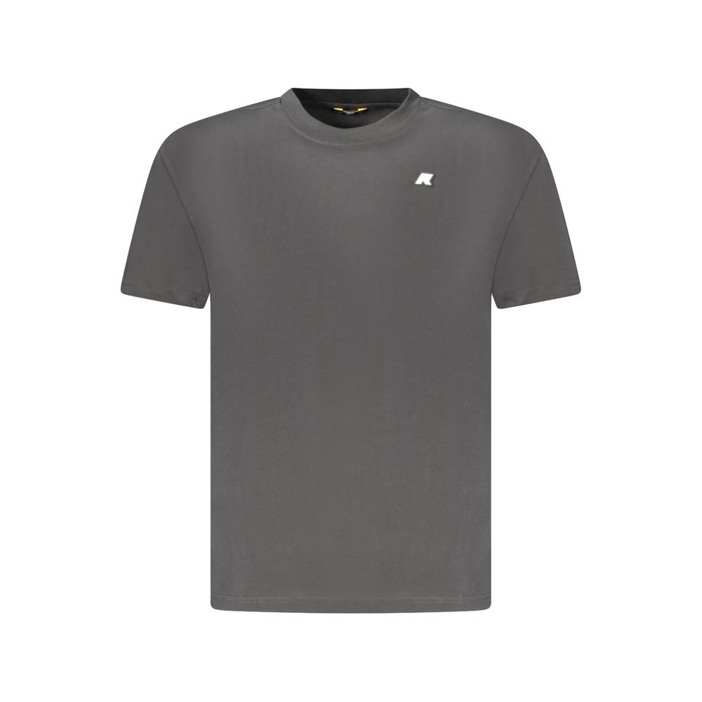Black Cotton T-Shirt K-WAY