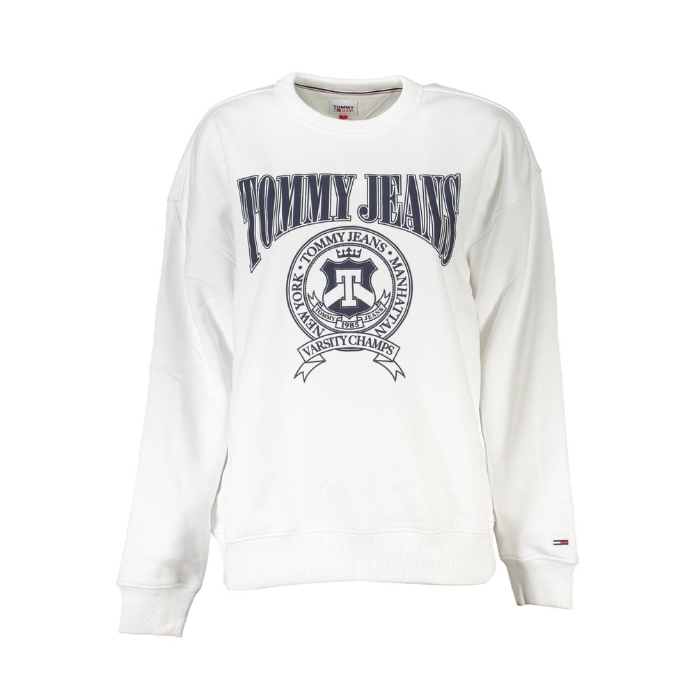 White Cotton Sweatshirt Tommy Hilfiger