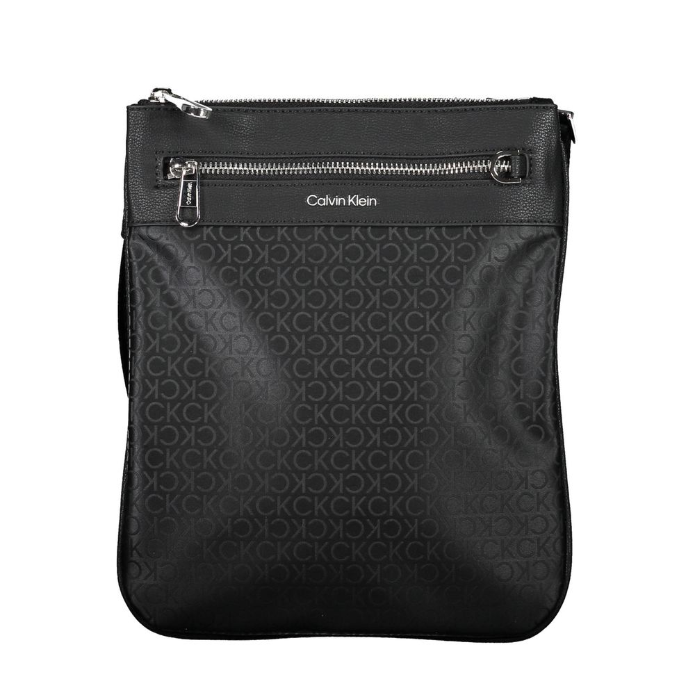 Black Polyester Shoulder Bag Calvin Klein