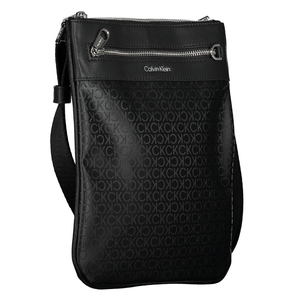 Black Polyester Shoulder Bag Calvin Klein