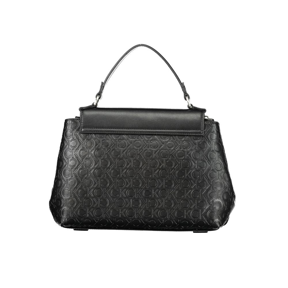 Black Polyester Handbag Calvin Klein