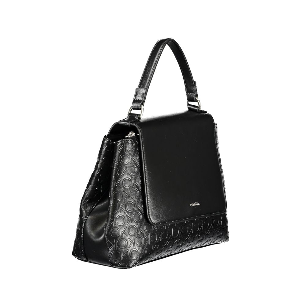 Black Polyester Handbag Calvin Klein