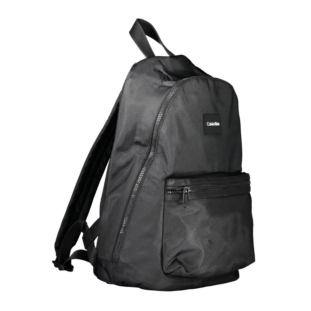 Black Polyester Backpack Calvin Klein
