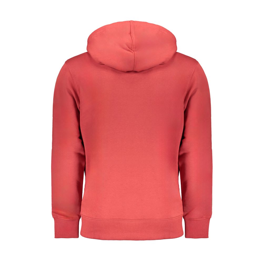 Red Cotton Sweatshirt Calvin Klein