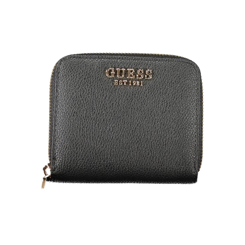 Black Polyethylene Wallet Guess Jeans
