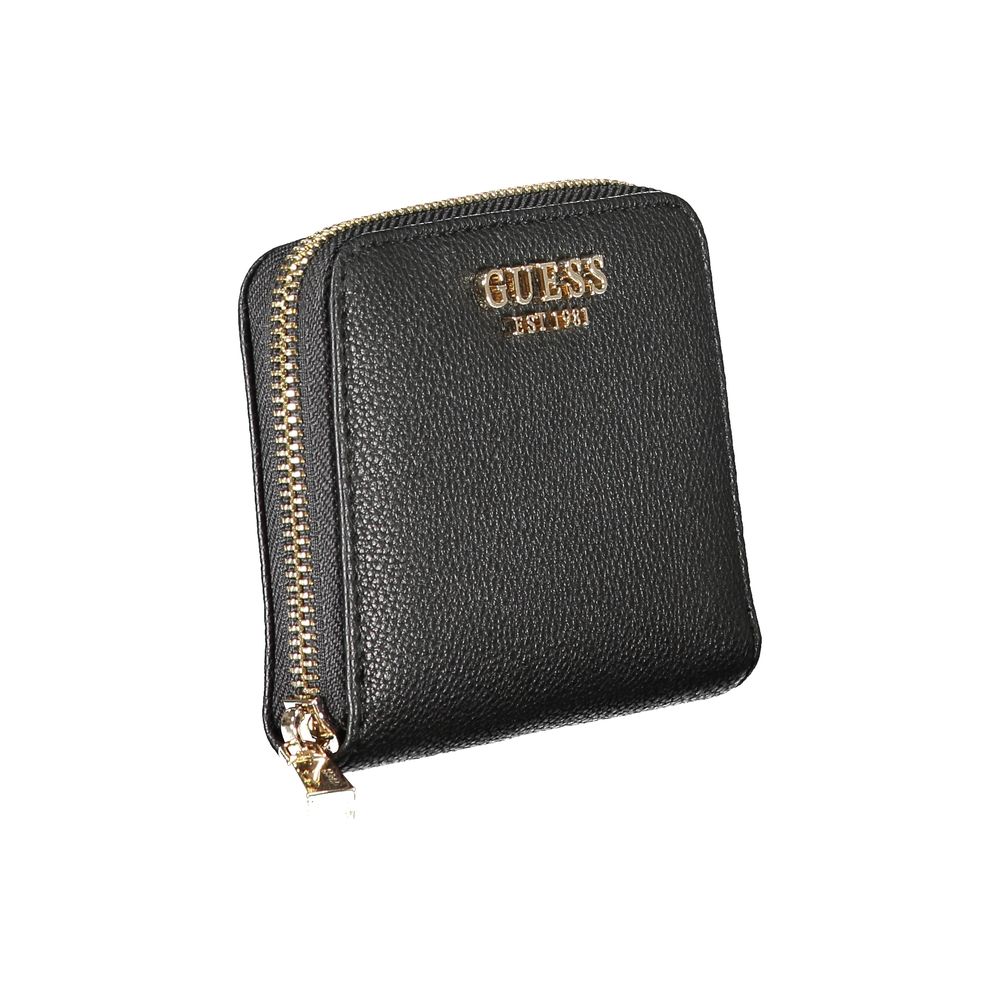 Black Polyethylene Wallet Guess Jeans