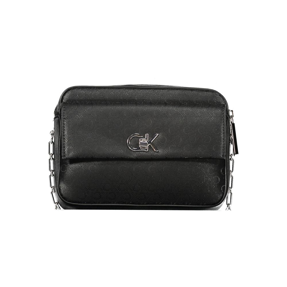 Black Polyester Handbag Calvin Klein
