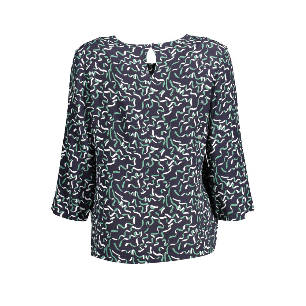 Blue Viscose Sweater Gant
