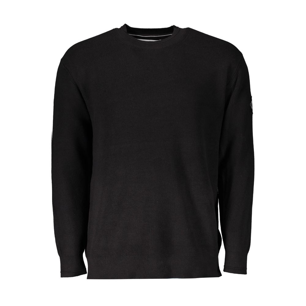 Black Cotton Sweater Calvin Klein